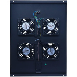 Set de Ventilateurs avec 4 Ventilateurs et Thermostat adaptés aux Baies de 800 mm de Profondeur