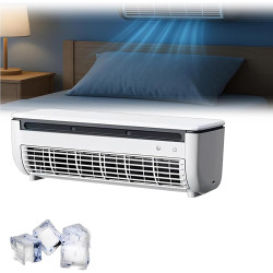 Ventilateur de climatiseur portable – Mini refroidisseur de chargement sans fil avec télécommande, refroidissement instantané en