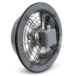 200mm Extracteur d'air Industriel VENTILATEUR Aspiration ventilation ventilateurs axial Mural hélicoïdal mural industriel fenetr