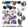 Uzman-Versand 500mm Ventilateur Mural,Fenetre Extracteurs d'air Industriel VENTILATEURs Aspiration Extracteur Helicoide Ventilat