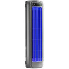 HoldOneLight Ventilateur mural sans fil original avec 3 vitesses – silencieux et portable, montage mural possible, idéal pour la