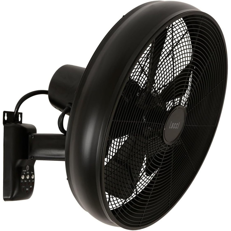 Lucci AIR Ventilateur Mural BK 213124EU Puissance: 50 W