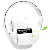 Ventilateur Mural Silencieux à Télécommande 2 en 1 avec Tête Oscillante, Mural et de Bureau