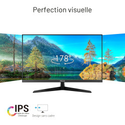 ASUS Moniteur de Jeu VY249HGR Eye Care – 23,8 Pouces FHD (1920 x 1080), IPS, 120 Hz (OC), SmoothMotion, 1 ms (MPRT), Adaptive Sy