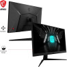 MSI G2412F écran Gaming FHD 23,8" - 1920 x 1080 Dalle Rapid IPS, 180 Hz / 1ms (GtG), Gamme de Couleurs sRGB 107%, Adaptive Sync 