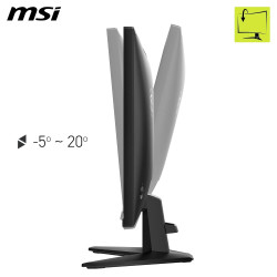 MSI MAG 275QF Écran Gaming 27" WQHD - Dalle Rapid IPS 2560 x 1440, 180 Hz / 0,5 ms (GtG, Min.), Gamme de Couleurs sRGB 101%, AMD