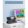 Yodoit Écran Portable 16", 1920 × 1200 FHD Moniteur Portable IPS 100% SRGB Display HDMI USB Type C Ecran avec Haut-parleurs Inté