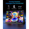 Yodoit Écran Portable 16" 4K 1200 Nits, 3840 x 2400 UHD Moniteur Portable IPS Contraste 2000:1 Display HDMI USB Type C HDR Ecran