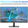 KOORUI E2412F 24 Pouces Ecran PC, FHD 1920 x 1080 100Hz Moniteur HDMI 1.4, Eye Care, inclinable de -5° à 15°, VESA 100 x 100mm