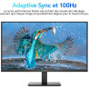 KOORUI E2212F 21.45 Pouces Ecran PC, FHD 1920 x 1080 100Hz Moniteur, Adaptive Sync HDMI 1.4, Eye Care, inclinable de -5° à 15°, 
