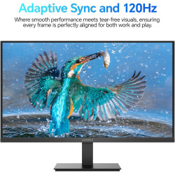 KOORUI E2212F Moniteur FHD de 22 pouces, Gaming 100Hz, Écrans d'ordinateur VA, Écran PC 1080p, Synchronisation adaptative, 5ms, 