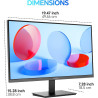KOORUI E2212F Moniteur FHD de 22 pouces, Gaming 100Hz, Écrans d'ordinateur VA, Écran PC 1080p, Synchronisation adaptative, 5ms, 