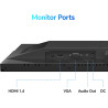 KOORUI E2212F Moniteur FHD de 22 pouces, Gaming 100Hz, Écrans d'ordinateur VA, Écran PC 1080p, Synchronisation adaptative, 5ms, 