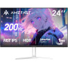 Amzfast 24 Pouces Ecran PC Gamer- 200Hz, FHD 1920x1080, Fast IPS Écran, 1ms MPRT, 80% DCI-P3, 110% sRGB, Anti-Lumière Bleue, HDR