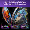 Amzfast Écran PC Gamer Incurvé 24 Pouces - 240Hz, FHD 1920x1080, sRGB 124% / DCI-P3 93%, 1ms MPRT, Anti-Lumière Bleue, Adaptive 