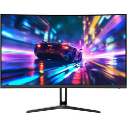 Amzfast Écran PC Gamer Incurvé 24 Pouces - 240Hz, FHD 1920x1080, sRGB 124% / DCI-P3 93%, 1ms MPRT, Anti-Lumière Bleue, Adaptive 