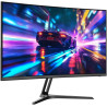 Amzfast Écran PC Gamer Incurvé 24 Pouces - 240Hz, FHD 1920x1080, sRGB 124% / DCI-P3 93%, 1ms MPRT, Anti-Lumière Bleue, Adaptive 