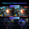 Amzfast 25 Pouces Ecran PC Gamer- 200Hz, FHD 1080P, Fast IPS Moniteur, 124% sRGB, Haut-parleurs Intégrés, 1ms MPRT, Anti-Lumière