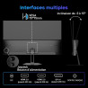 Amzfast 25 Pouces Ecran PC Gamer- 200Hz, FHD 1080P, Fast IPS Moniteur, 124% sRGB, Haut-parleurs Intégrés, 1ms MPRT, Anti-Lumière