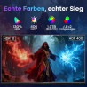 Amzfast 27 Pouces Ecran PC Gamer- 200Hz, QHD 2560x1440, Fast IPS Écran, 1ms MPRT, 95% DCI-P3, 130% sRGB, Anti-Lumière Bleue, HDR