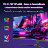 Amzfast Ecran PC Gamer Incurvé 34 Pouces, 240Hz, UWQHD 3440x1440 (21:9), 1 ms MPRT, Eyes Care, sRGB 130%, Adaptive Sync, HDR, HD