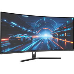 Amzfast Ecran PC Gamer Incurvé 34 Pouces, 240Hz, UWQHD 3440x1440 (21:9), 1 ms MPRT, Eyes Care, sRGB 130%, Adaptive Sync, HDR, HD