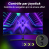 Amzfast 32 Pouces FHD 240HZ Incurve PC Ecran, 1MS MPRT, Adaptive Sync, sRGB 125%, HDR, Anti-Scintillement, Faible Lumière Bleue,