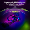 Amzfast Ecran PC Gamer Incurvé 27 Pouces - 240Hz, FHD 1920x1080, 1ms MPRT, sRGB 130%, Anti-Lumière Bleue, HDR, Adaptive Sync, HD