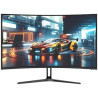 Amzfast Ecran PC Gamer Incurvé 27 Pouces - 240Hz, FHD 1920x1080, 1ms MPRT, sRGB 130%, Anti-Lumière Bleue, HDR, Adaptive Sync, HD