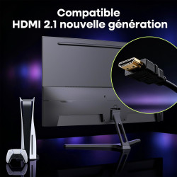 Amzfast écran pc gaming 27 pouces incurvé, 2k qhd(2560 x 1440), 280hz moniteur, 1ms mprt, 1500r, srgb 135%, adaptive sync, low b