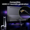 Amzfast écran pc gaming 27 pouces incurvé, 2k qhd(2560 x 1440), 280hz moniteur, 1ms mprt, 1500r, srgb 135%, adaptive sync, low b