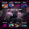 Minifire Ecran PC Gamer Incurvé 27 Pouces -160Hz, FHD 1920x1080, 1ms MPRT, sRGB110%, Écran PC Gaming 1500R, Adaptive Sync, HDMI2