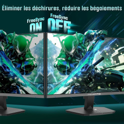 Minifire Écran PC Gamer 24 Pouces, 160Hz, FHD (1920x1080), MPRT 1ms, FreeSync, sRGB 100%, Filtre Lumière Bleue, HDMI 2.0, DP1.4,