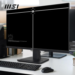 MSI Pro MP275 écran bureautique 27" Full HD - Dalle IPS 1920 x 1080, 100 Hz, écran respectueux des Yeux, Haut-parleurs intégrés,