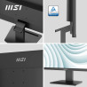 MSI Pro MP2412 Écran Bureautique 23.8" Full HD - Dalle VA 1920x1080, 100Hz, Confort Oculaire, Montable VESA, Supporte Display Ki