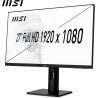 MSI Pro MP273A Écran Bureautique 27" Full HD - Dalle IPS 1920x1080, 100Hz, Confort Oculaire, Montage VESA, Haut-Parleurs Intégré