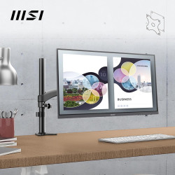 MSI Pro MP273A Écran Bureautique 27" Full HD - Dalle IPS 1920x1080, 100Hz, Confort Oculaire, Montage VESA, Haut-Parleurs Intégré