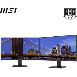 MSI Pro MP273A Écran Bureautique 27" Full HD - Dalle IPS 1920x1080, 100Hz, Confort Oculaire, Montage VESA, Haut-Parleurs Intégré
