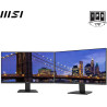 MSI Pro MP273A Écran Bureautique 27" Full HD - Dalle IPS 1920x1080, 100Hz, Confort Oculaire, Montage VESA, Haut-Parleurs Intégré