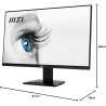MSI Pro MP273A Écran Bureautique 27" Full HD - Dalle IPS 1920x1080, 100Hz, Confort Oculaire, Montage VESA, Haut-Parleurs Intégré