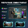 Minifire Ecran PC Gamer 24.5 Pouces,300Hz, Fast IPS, FHD 1080P, 1ms, 16:9，FreeSync, 120% sRGB, Grand Angle de Vue 178°,VESA, HDM