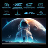 Minifire Écran PC 27 Pouces - IPS, 120Hz, Full HD 1080p, FreeSync, 110% sRGB, 300 nits, Filtre lumière Bleue. Connexions : HDMI/