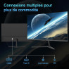 Minifire Écran PC 27 Pouces - IPS, 120Hz, Full HD 1080p, FreeSync, 110% sRGB, 300 nits, Filtre lumière Bleue. Connexions : HDMI/