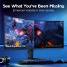KOORUI Ecran PC Gamer 34 Pouces, Ecran Gaming incurvé, 200Hz, 1440P 1ms WQHD, Adaptive Sync, HDMI 2.0 Display Port, 1000R HDR 40