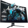 KOORUI Écran PC Gaming Incurvé 31,5 Pouces, Ultrawide QHD(2560 * 1440), 1500R, UltraLarge, VA, 170Hz, 2xHDMI (170HZ Or 144HZ), D