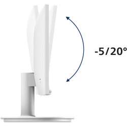 Philips 271V8AW - Moniteur Full HD 27 Pouces, Haut-Parleur intégré, sans Scintillement (1920x1080, 100 Hz, VGA, HDMI), Blanc