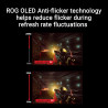 ASUS ROG Strix OLED XG27AQDMES Moniteur Gaming ― 27 Pouces (26,5 Pouces Visibles) 1440p QD-OLED, 240 Hz, 0,03 ms, capteur de pro