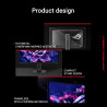 ASUS ROG Strix OLED XG27AQDMES Moniteur Gaming ― 27 Pouces (26,5 Pouces Visibles) 1440p QD-OLED, 240 Hz, 0,03 ms, capteur de pro