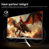 Gawfolk Écran PC 24,5 Pouces, Moniteur de Jeu pour Ordinateur 200 Hz, FHD 1080p, Haut-parleurs intégrés, 1 ms, FreeSync, 99% sRG