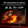 Gawfolk Écran PC IPS 27 Pouces, 2K WQHD (2560×1440P), 320Hz Moniteur Gaming, 1ms Bezel-Less, 120% sRGB, 178° Grand Angle, HDMI, 